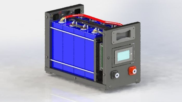 Корпус GB1/2 4x314Ah для LiFePO4 акумуляторів
